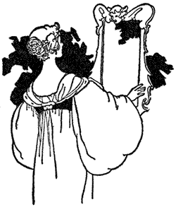 王妃と鏡