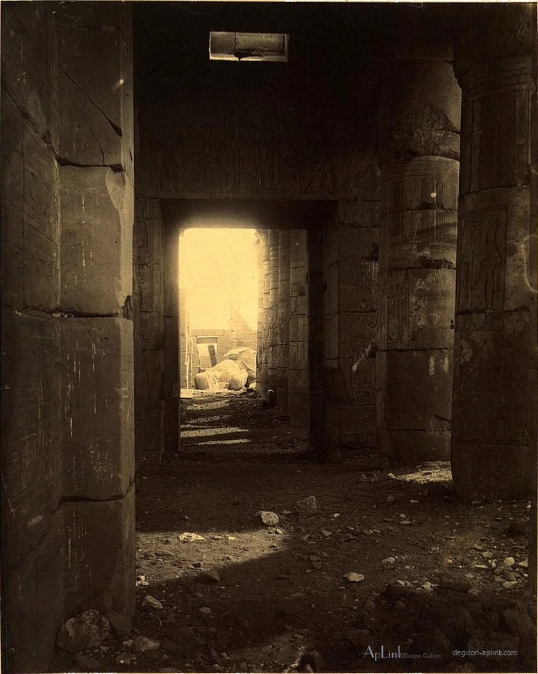 [Ruins of a building, Egypt] — カイロ／エジプトの古写真