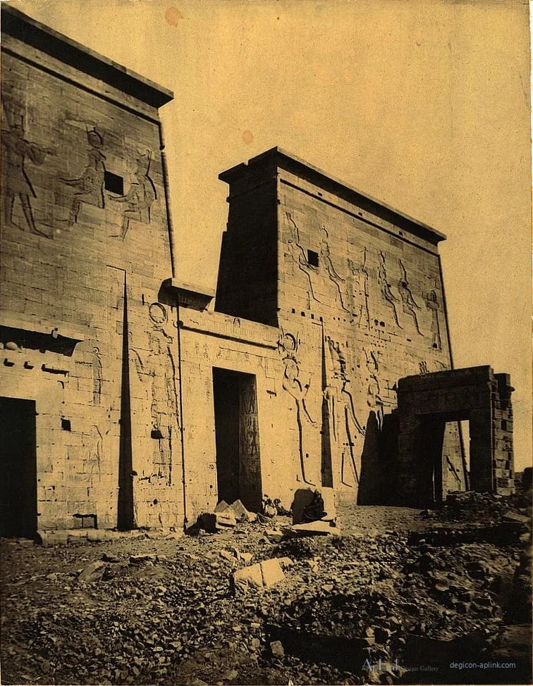 [Temple of Isis on the Island of Philae, Egypt] — カイロ／エジプトの古写真