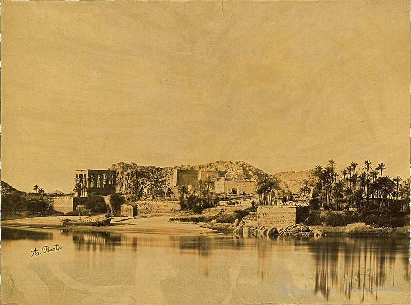 [Island of Philae, Egypt] — カイロ／エジプトの古写真