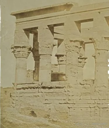 Île de Philae - Temple d'Isis — カイロ／エジプトの古写真