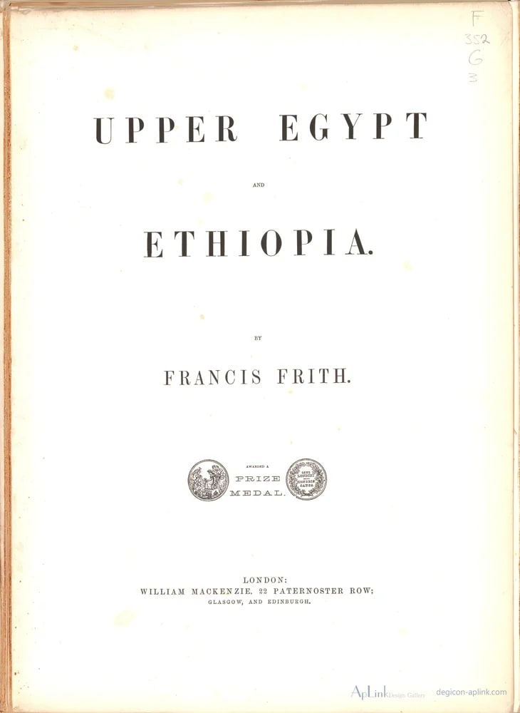 Upper Egypt and Ethiopia — カイロ／エジプトの古写真