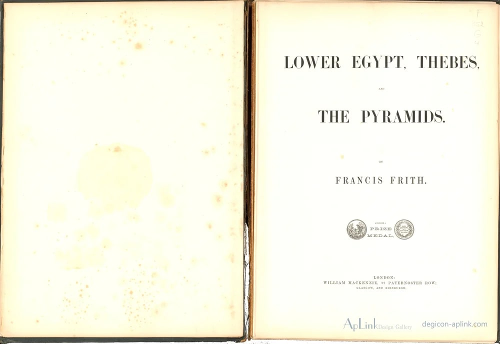 Lower Egypt, Thebes, and the Pyramids — カイロ／エジプトの古写真