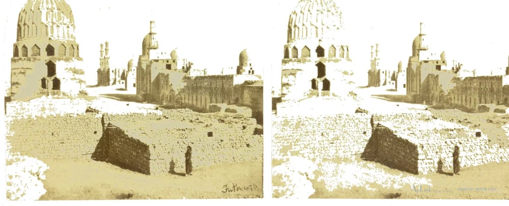 Graven van de kaliefen, Caïro, Egypte — カイロ／エジプトの古写真