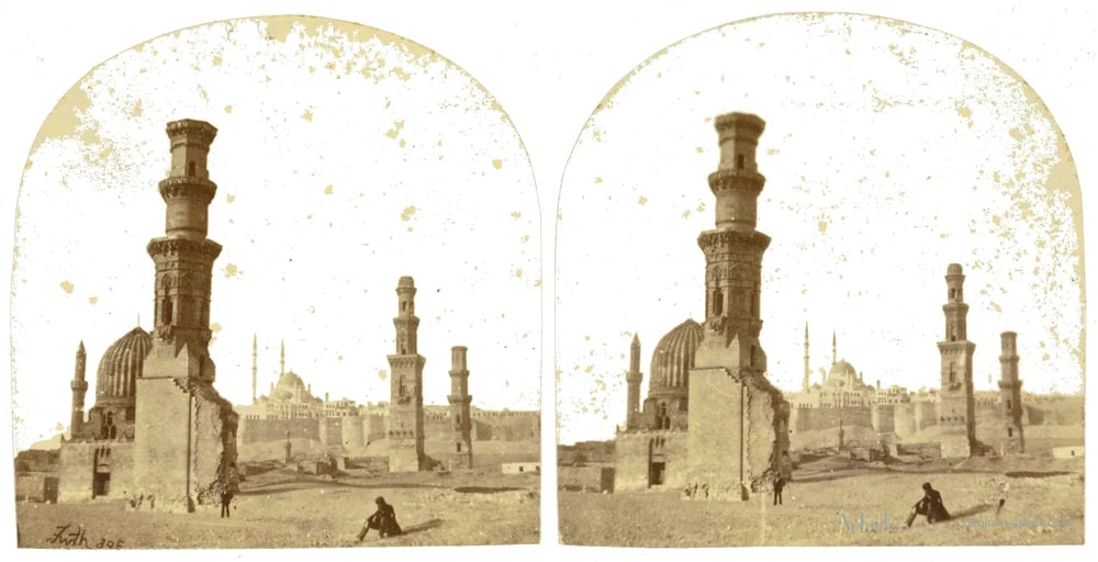Graven van de Mamelukken, Caïro, Egypte — カイロ／エジプトの古写真