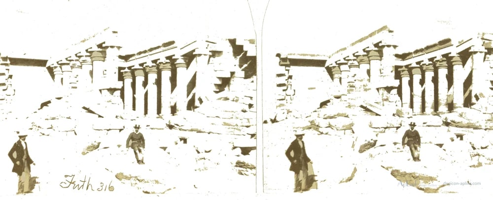 Tempel van Kalabsje, Egypte — カイロ／エジプトの古写真