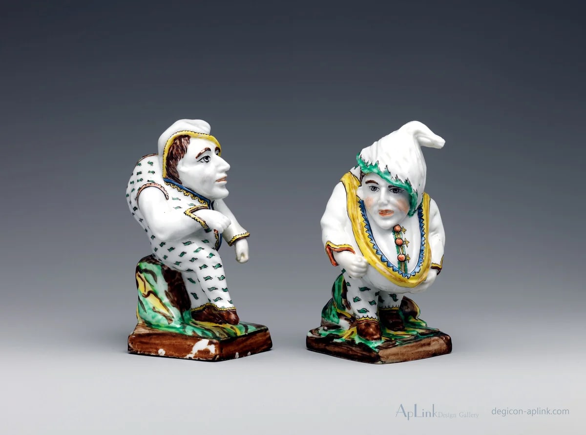 Dwarf (one of a pair) — フィレンツェの古写真