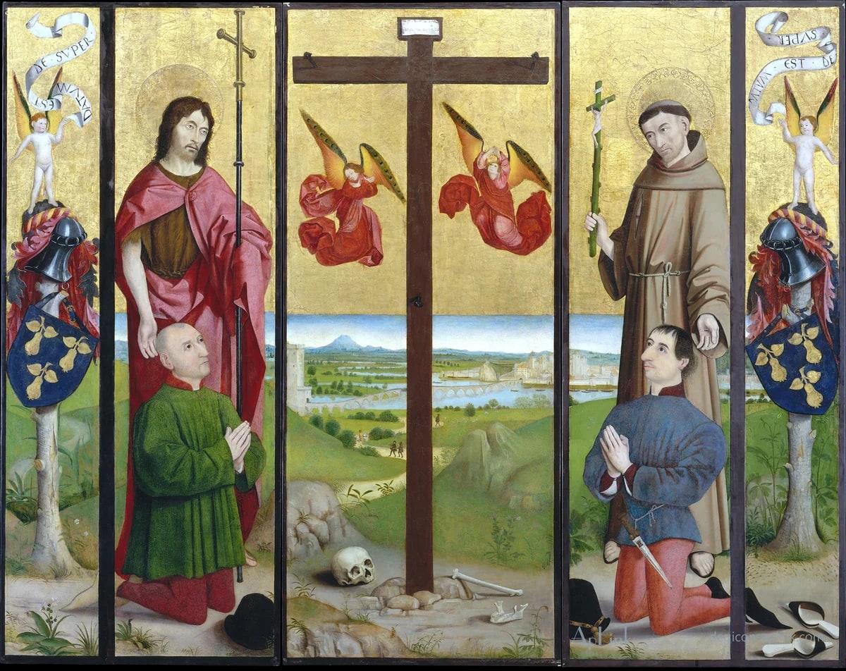 The Pérussis Altarpiece — フィレンツェの古写真