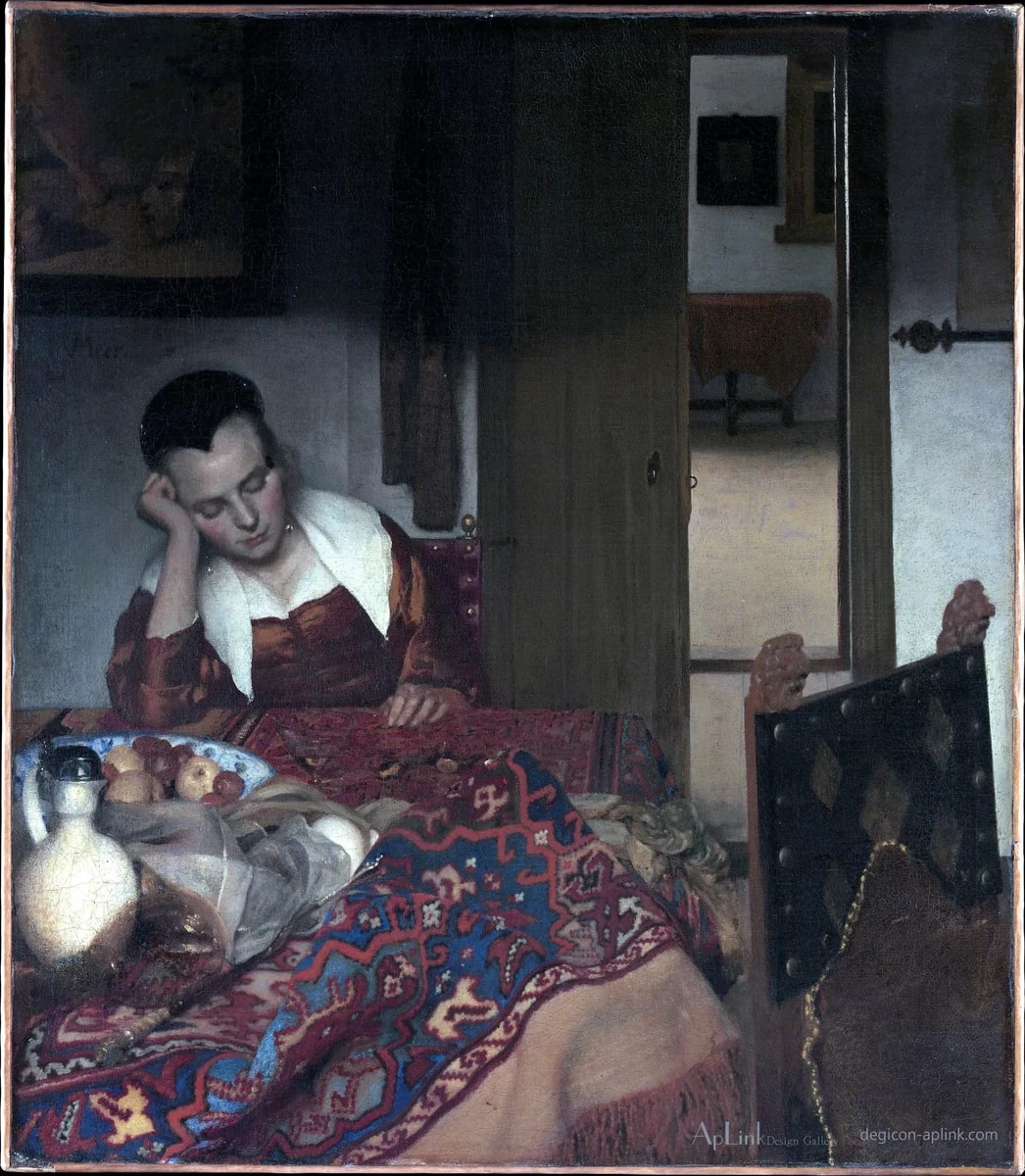 A Maid Asleep — フィレンツェの古写真