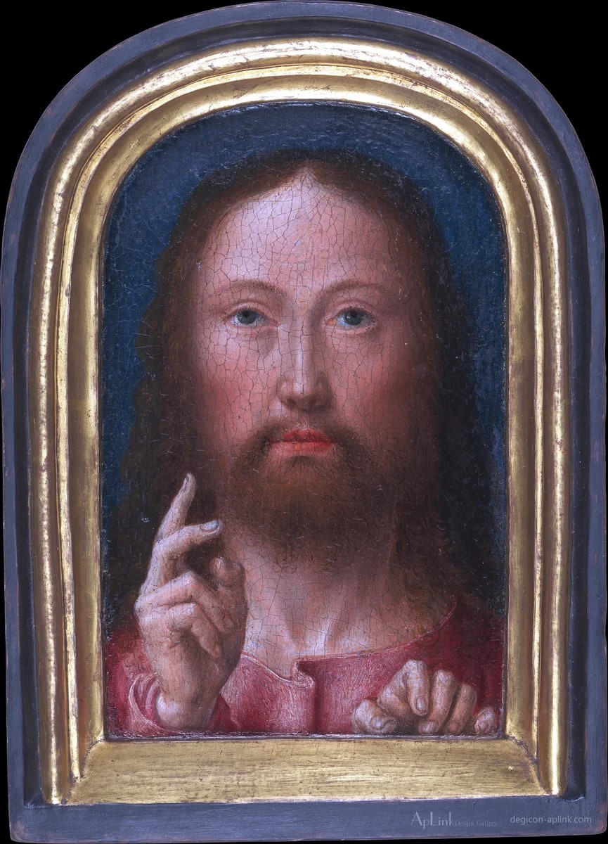 Christ Blessing — フィレンツェの古写真
