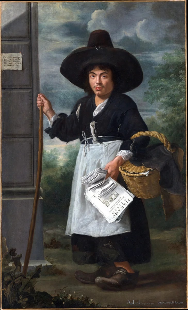 A Book Peddler — フィレンツェの古写真