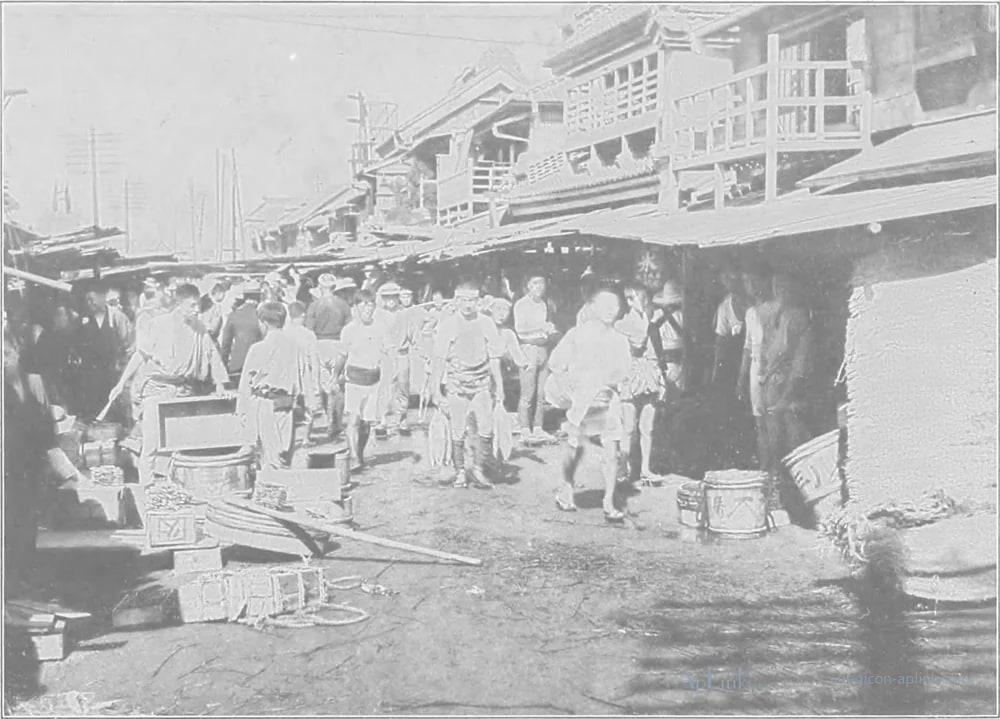 Scenes in the Eastern Capital of Japan — plate 0035b — 日本（幕末・明治）の手彩色写真