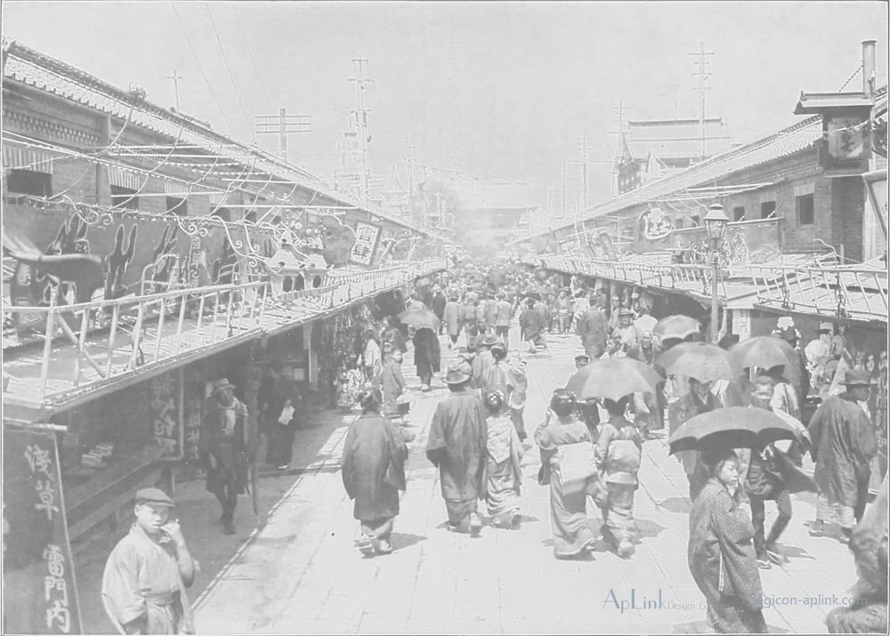 Scenes in the Eastern Capital of Japan — plate 0046a — 日本（幕末・明治）の手彩色写真
