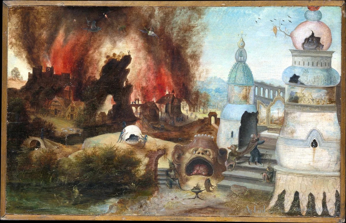 The Temptation of Saint Anthony — パリの古写真