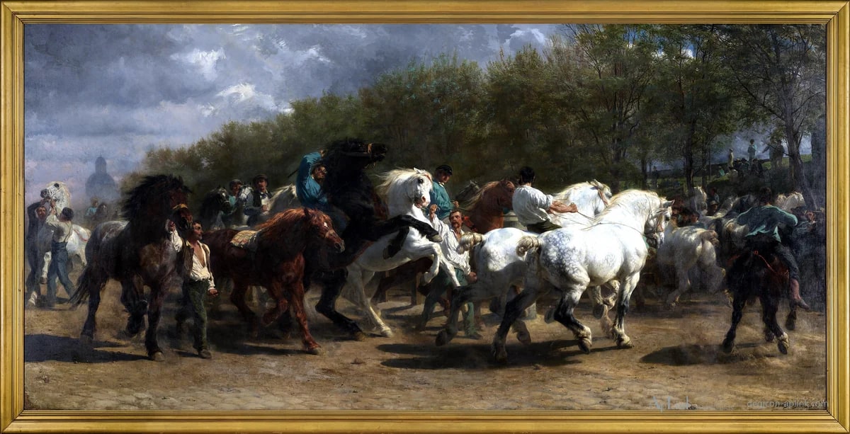 The Horse Fair — パリの古写真