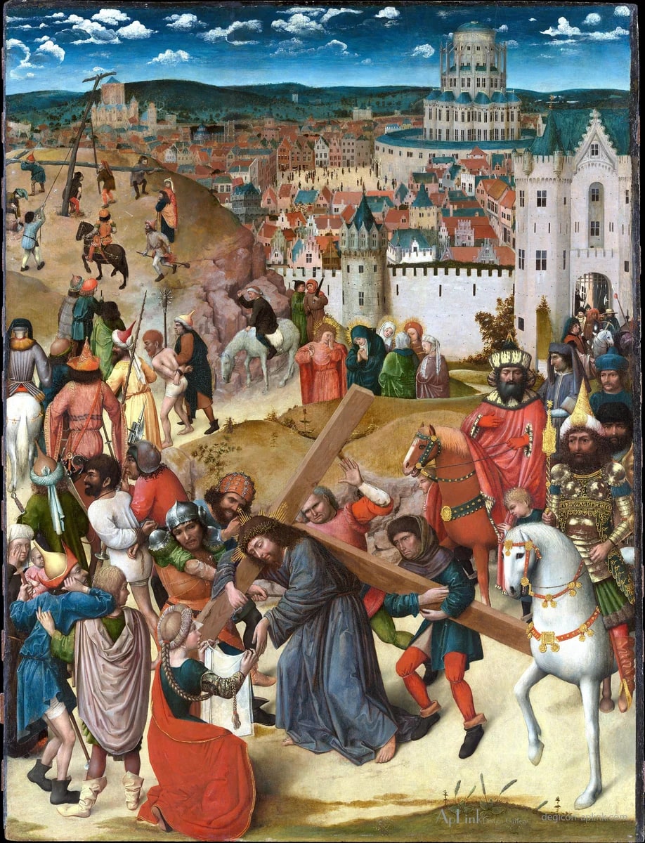 Christ Bearing the Cross — パリの古写真