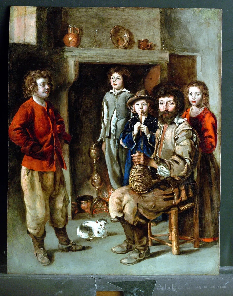 A Peasant Family — パリの古写真