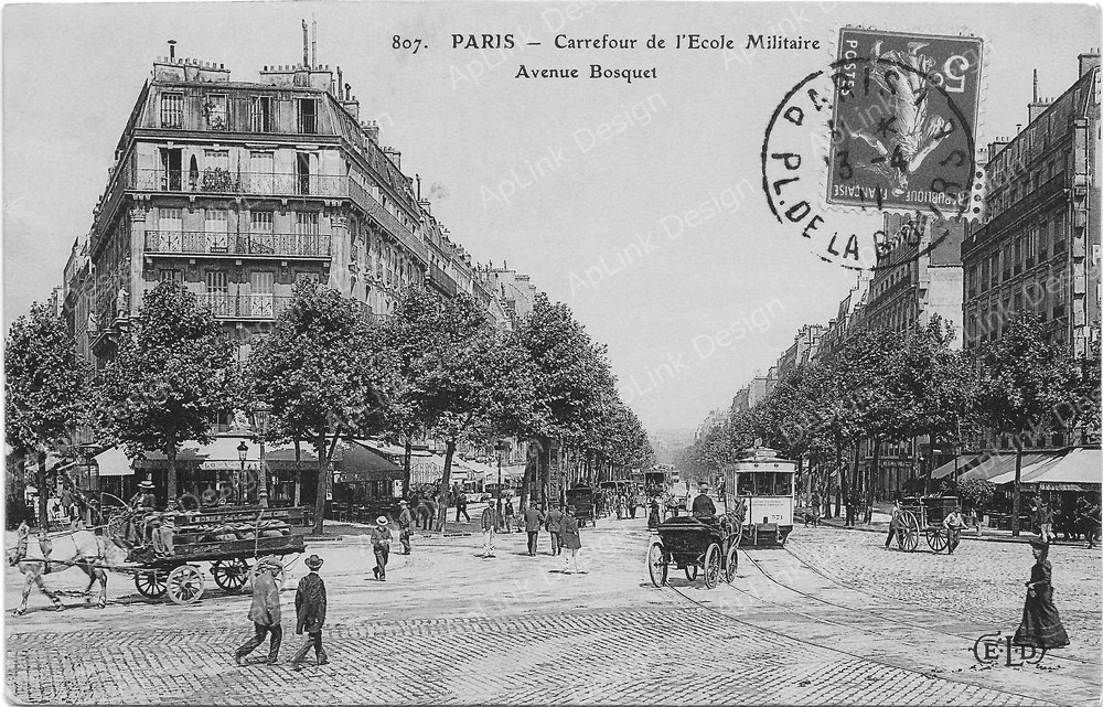 ELD postcard 807 Paris.jpg — パリの古写真